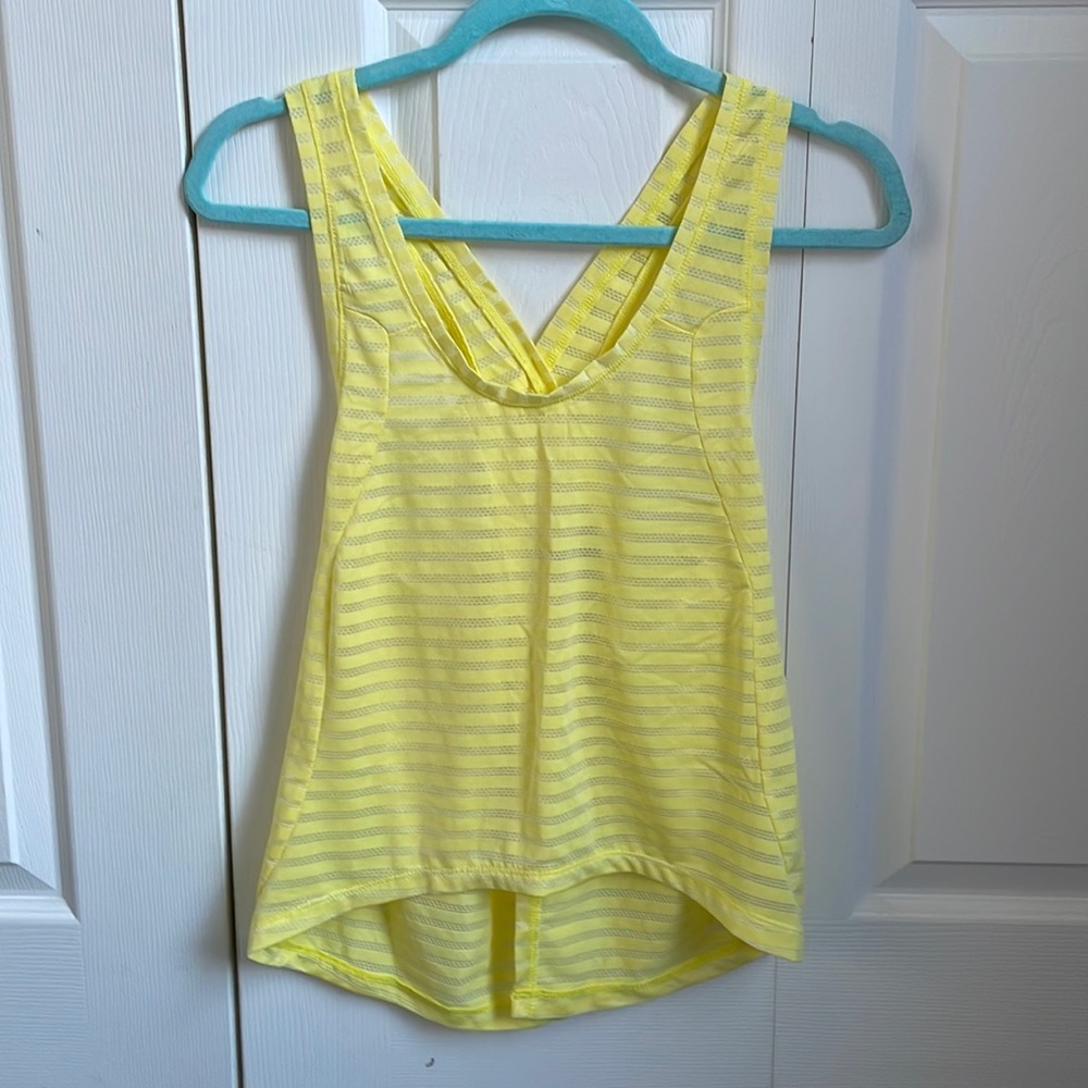 Split back Zyia activewear top